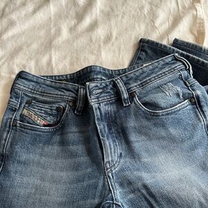 Diesel Women's Straight Leg Denim Jeans